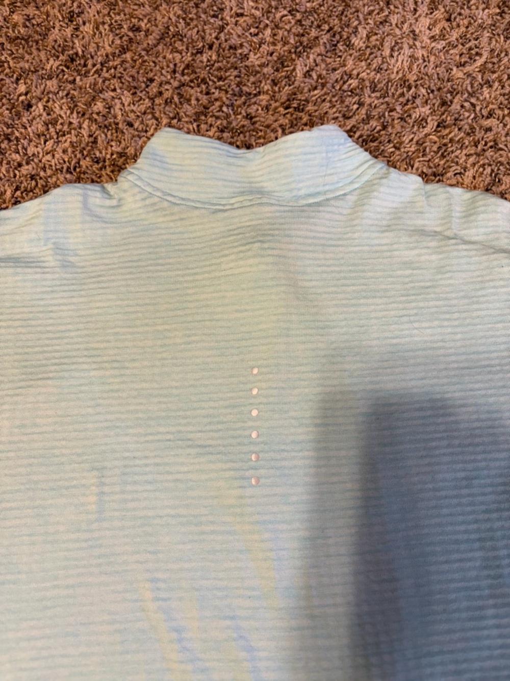 Nike Women's Blue Quarter-Zip Performance Pullover Size Small - Picture 5 of 7